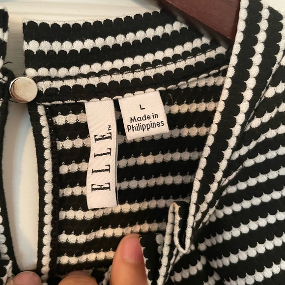 Womens Elle Stripped Blouse - Picture 5 of 8